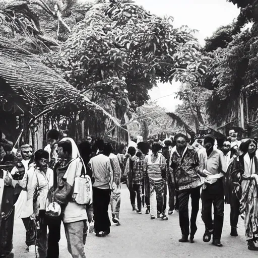 Image similar to real photo of raghu rai's work