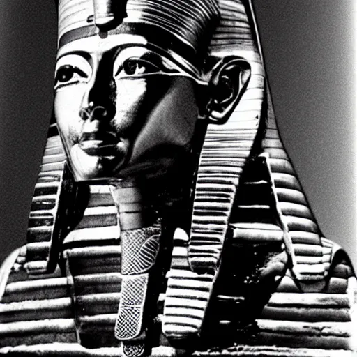 Prompt: king tut as president usa