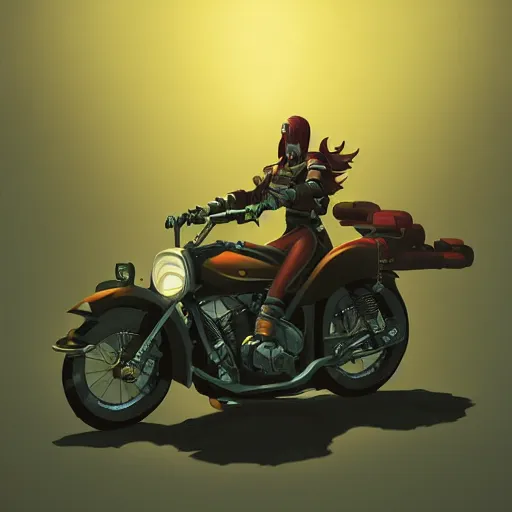 Image similar to motorcycle icon vector minimalist warcraft, loftis, cory behance hd by jesper ejsing, by rhads, makoto shinkai and lois van baarle, ilya kuvshinov, rossdraws global illumination