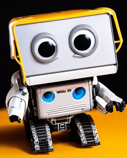 Image similar to Wall-E Funko Pop with package