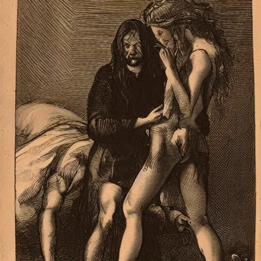 Image similar to a philandering necrophiliac