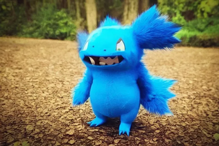 Image similar to real life munchlax pokemon, cute!!!, heroic!!!, adorable!!!, playful!!!, fluffly!!!, happy!!!, cheeky!!!, mischievous!!!, ultra realistic!!!, autumn, clear weather, golden hour, sharp focus