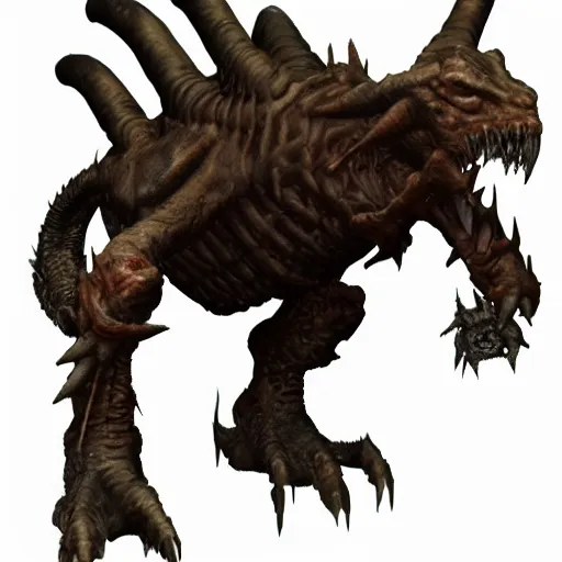 Prompt: deathclaw, full hd, high quality