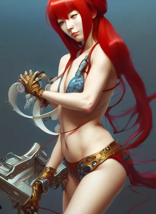 Prompt: portrait of yoko littner, intricate, elegant, highly detailed, ray tracing, digital painting, artstation, concept art, smooth, sharp focus, illustration, art by artgerm and greg rutkowski and alphonse mucha, 8 k