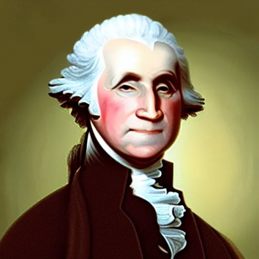 Image similar to george washington doing the troll face