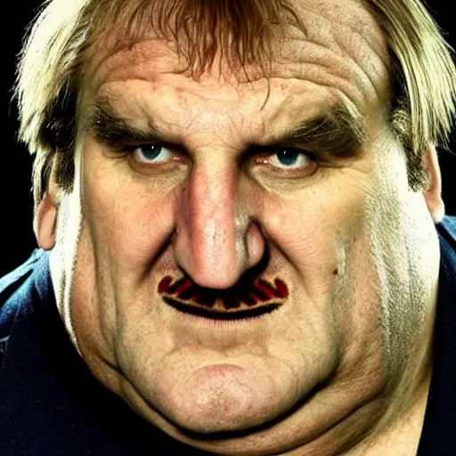 Image similar to Gérard Depardieu as Wario