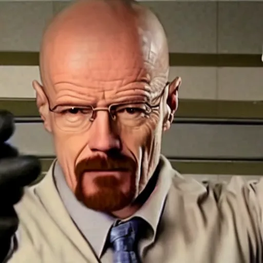 Prompt: walter white hitting the nae nae