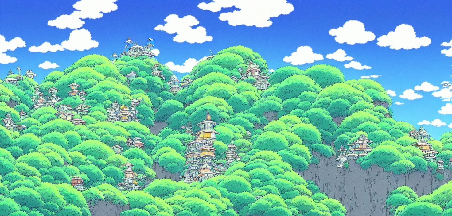 Image similar to exquisite studio ghibli landscape