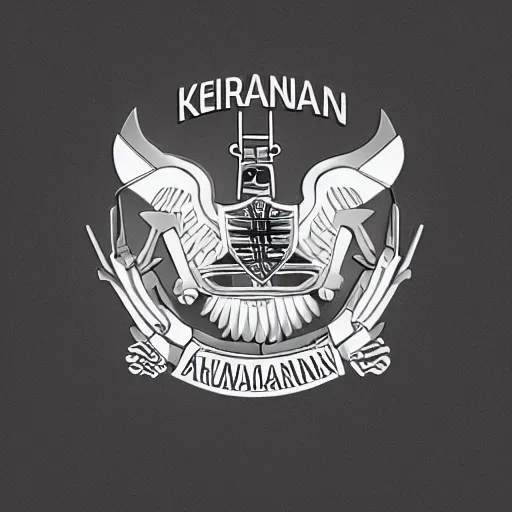 Prompt: Logo of Kernazun, armenian arms manufacturer