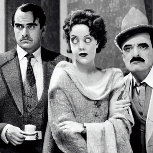 Image similar to scene of the hercule poirot tv serie featuring david suchet