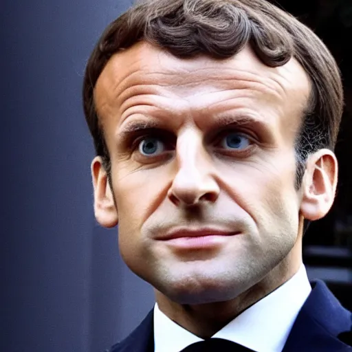 Image similar to emmanuel macron funko pop character