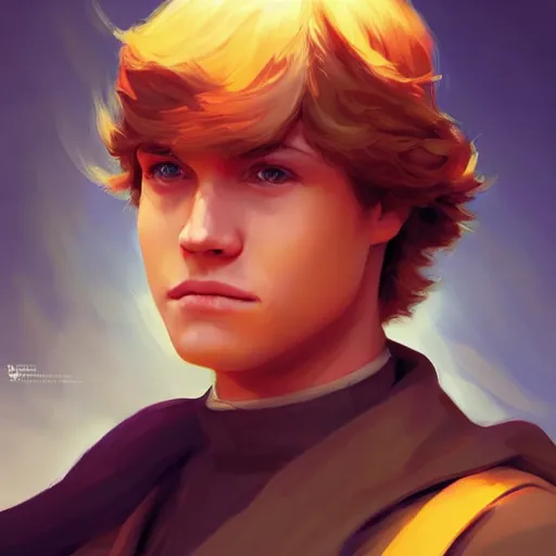 Prompt: anakin skywalker, game design fanart by concept artist gervasio canda, behance hd by jesper ejsing, by rhads, makoto shinkai and lois van baarle, ilya kuvshinov, fire, long hair