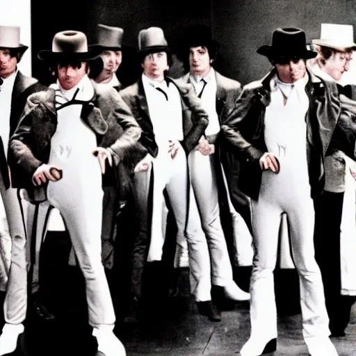 Image similar to a clockwork orange