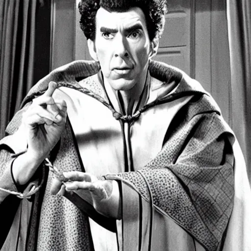 Image similar to Cosmo Kramer as Dr. Strange