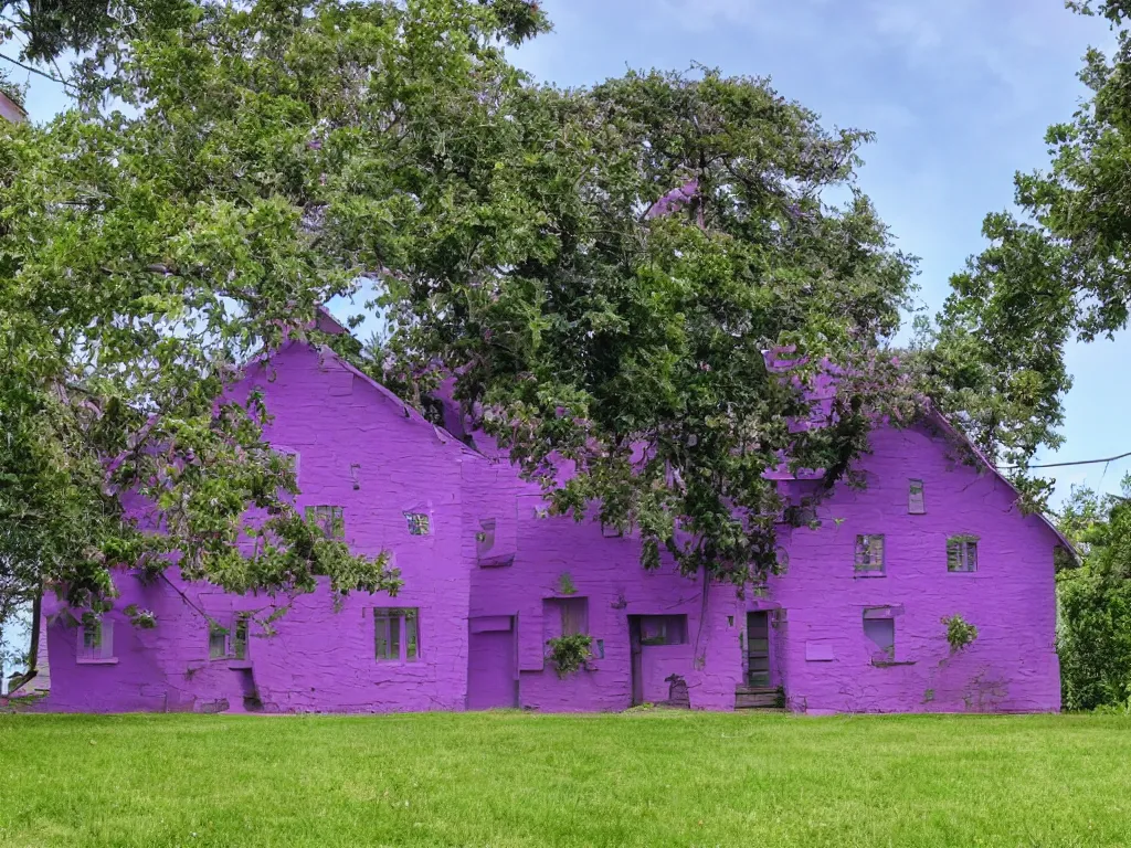 Image similar to purple house