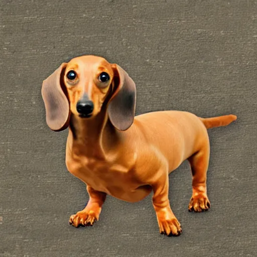 Image similar to the exploding dachshund