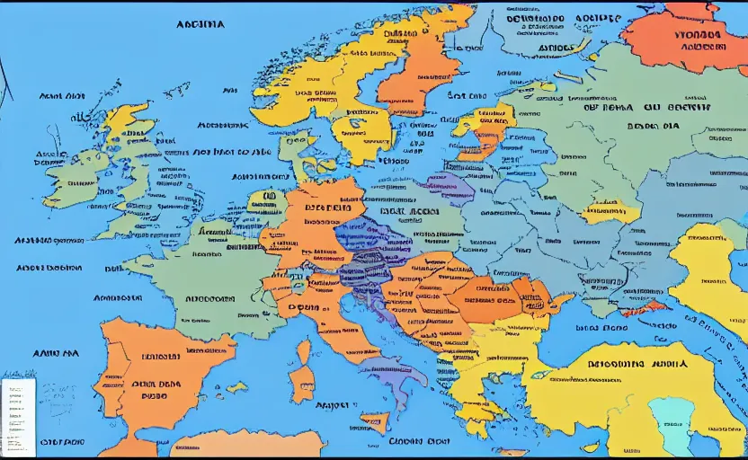 Image similar to map of all the countries in europe