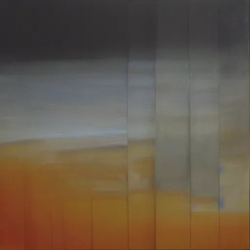 Image similar to painting by Gerhard Richter