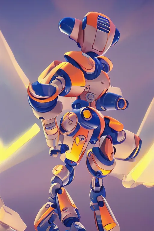 Image similar to metabots medabots medarotto medarot robot minimalist comics, behance hd by jesper ejsing, by rhads, makoto shinkai and lois van baarle, ilya kuvshinov, rossdraws global illumination ray tracing hdr radiating a glowing aura