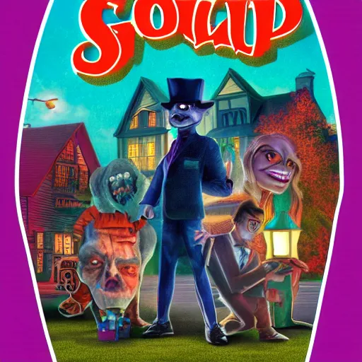 Image similar to a goosebumps book cover