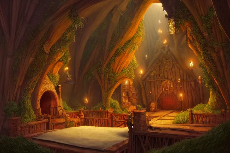 Prompt: an elaborate and detailed scene from the redwall abbey by brian jacques, detailed, fantasy concept art, cinematic lighting, beautiful