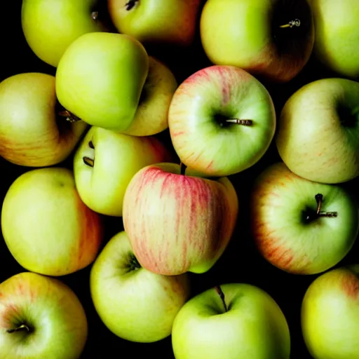 Image similar to an apple, white background, studio lighting