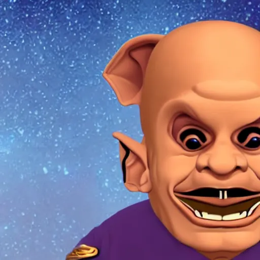 Image similar to a ferengi in emoji form