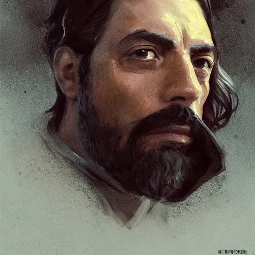 Image similar to portrait of a spanish conquistador hernan cortes, colourised, face portrait, epic, tragic, military art, fantasy, dieselpunk, hd shot, digital portrait, beautiful, artstation, comic style, by artgerm, guy denning, jakub rozalski, magali villeneuve and charlie bowater