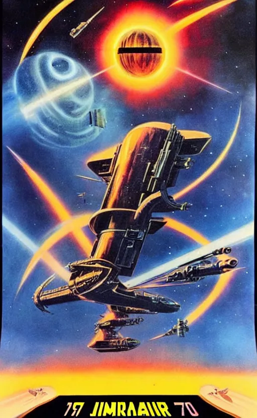 Image similar to 1 9 7 0 s scifi movie poster art