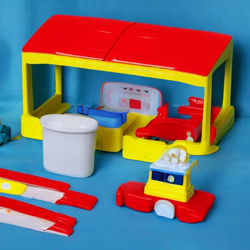 Image similar to Tiananmen square fisher price kit