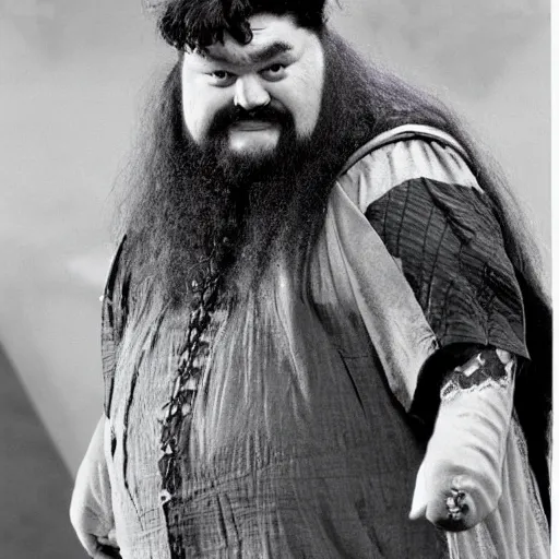 Image similar to hagrid, oldschool japanese