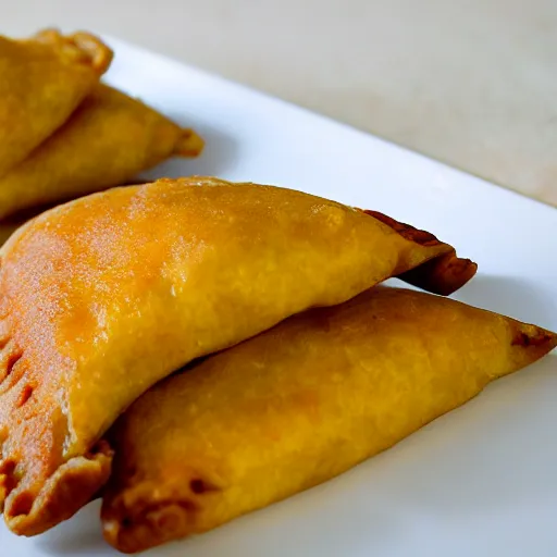 Image similar to empanada de polenta