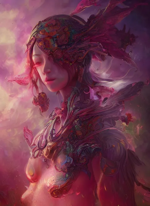 Image similar to dreamscape, female, ross tran, vivid colors, anatomical, highly detailed sculpture, intricate detailed, ommatidia, 8 k, cinematic atmosphere, post - processing