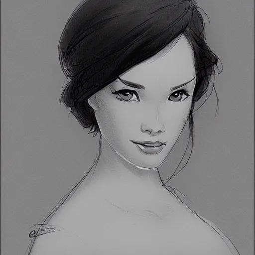 Image similar to portrait of a beautiful woman by glen keane