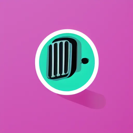 Prompt: dribbble design icon for lyrics you will never forget