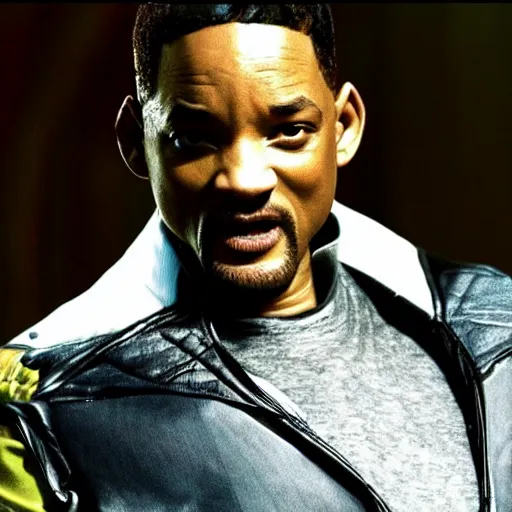 Prompt: Will Smith as blade 4K detail