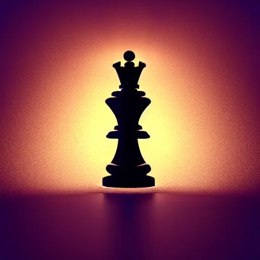 Image similar to vintage instamatic photo of a queen chess piece made of light, bio mechanical, Puddles, Isometric 3D, centered, smooth 3D Illustration, Cinematic Matte Painting, volumetric lighting ,