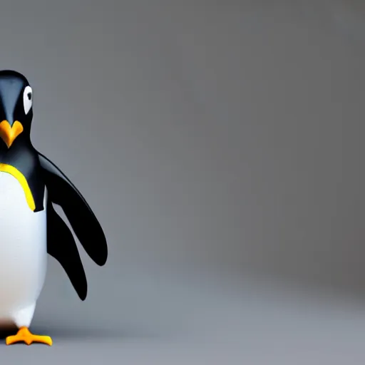 Prompt: a penguin in office outfit, octane render, 8 k, highly detailed,