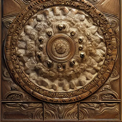 Image similar to artstation concept of a beautifulwooden relief, hyperdetailed, artstation trending, world renowned artists, worth 1 0 0 0. com, historic artworks society, antique renewel, cgsociety, by greg rutkowski, by gustave dore, deviantart