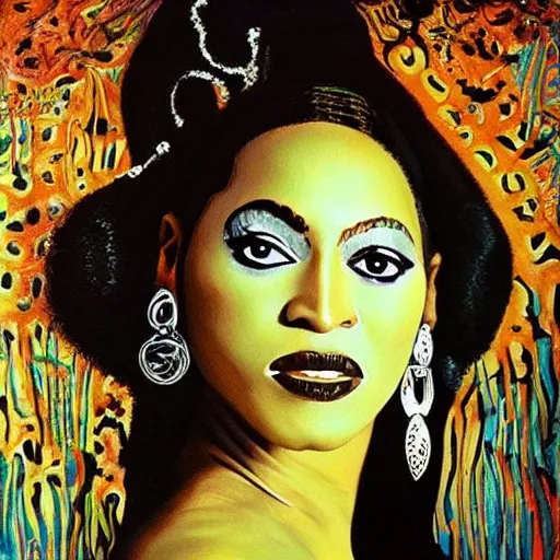 Prompt: beyonce by salvador dali