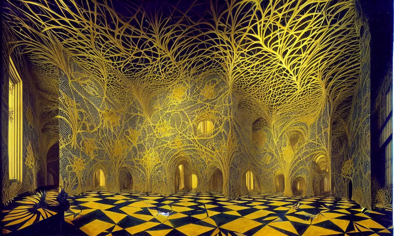 Prompt: 1 3 3 4 building, jungle, kirigami, dichromatism, paradox, volumetric light, insanely detailed and intricate, hypermaximalist, elegant, ornate, hyper realistic, super detailed, by remedios varo uranga aw 8 df 7 9 g