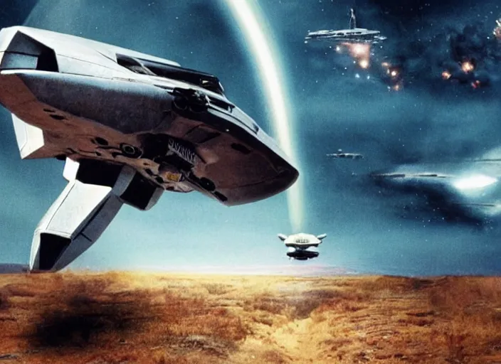 Image similar to scene from the 2 0 1 4 science fiction film the last starfighter