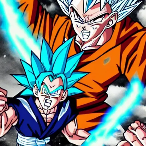 Rick Sanchez Goes Super Saiyan Against Vegeta and Goku (PART 2 & 3