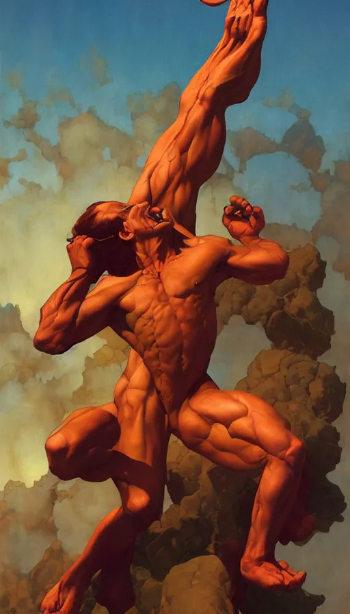 Image similar to rage, by thomas blackshear