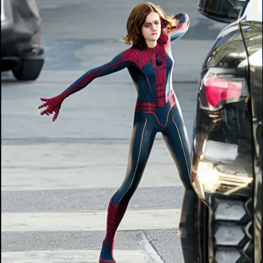 Emma Watson as spider man | Stable Diffusion | OpenArt