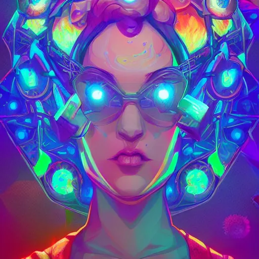 Image similar to skill magic deepdream radiating a glowing aura stuff loot legends stylized digital illustration video game icon artstation lois van baarle, ilya kuvshinov, rossdraws,