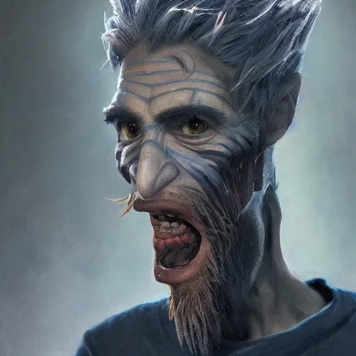 Image similar to xqc as el goblino, artstation hall of fame gallery, editors choice, #1 digital painting of all time, most beautiful image ever created, emotionally evocative, greatest art ever made, lifetime achievement magnum opus masterpiece, the most amazing breathtaking image with the deepest message ever painted, a thing of beauty beyond imagination or words, 4k, highly detailed, cinematic lighting