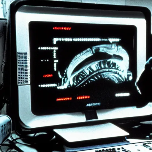 Image similar to computer display from the movie alien 1 9 7 9