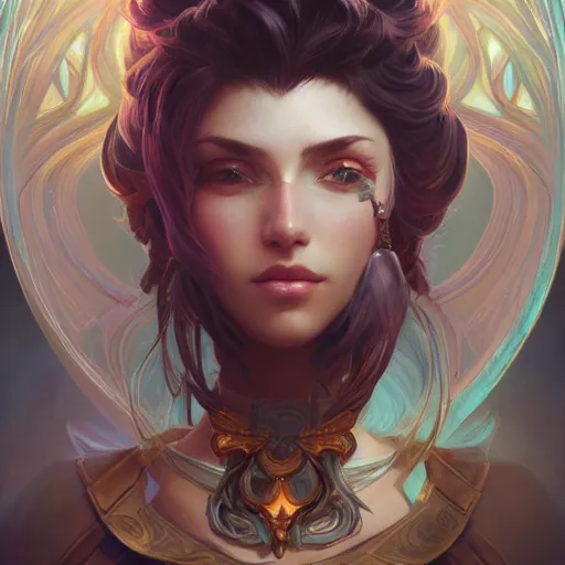 Prompt: perfectly - centered - portrait of woman from league of legends, intricate, highly detailed, digital painting, artstation, concept art, smooth, sharp focus, illustration, unreal engine 5, 8 k, art by artgerm and greg rutkowski and alphonse mucha