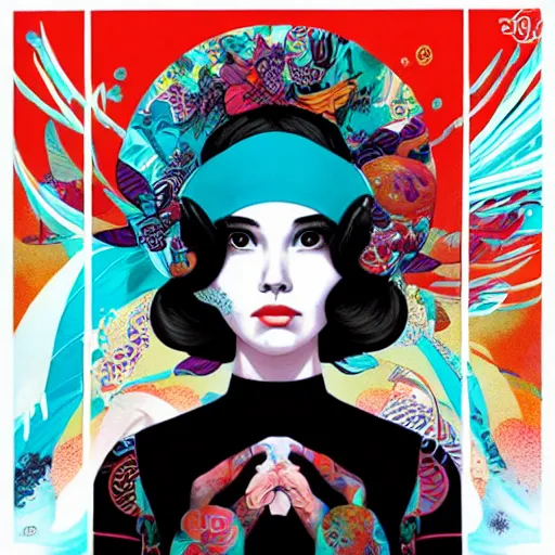 Image similar to Tristan Eaton, victo ngai, artgerm, Perfect princess